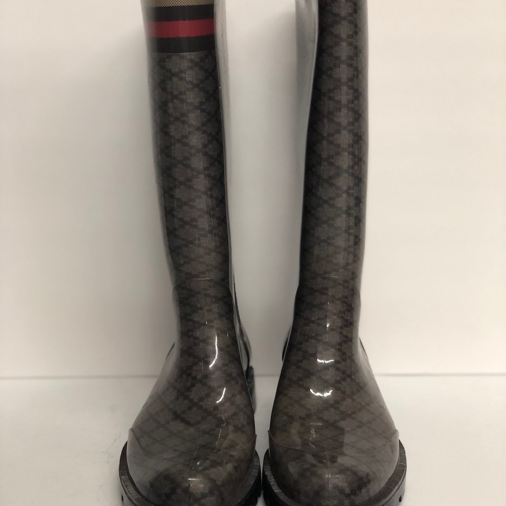Gucci rain boots woman size 37